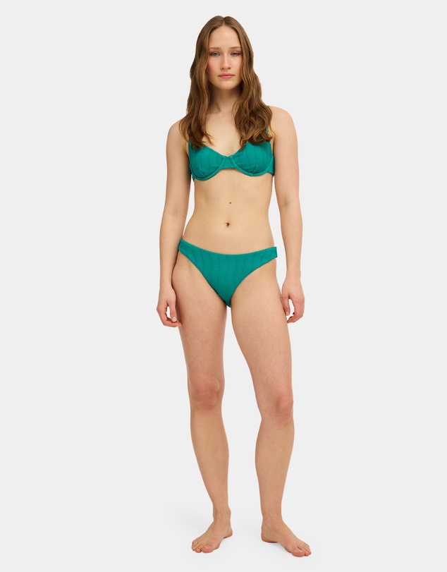 RVCA - Womens Chevy Grooves Medium French Bikini Bottom
