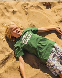 Skwosh - Hooley Dooley Kids Slang Tee in Green
