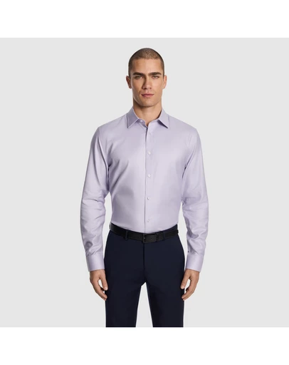 yd. - Maximum Two Ply Cotton Slim Dress Shirt