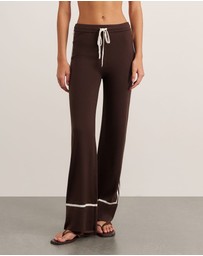 Jag - Orla Contrast Knit Pant