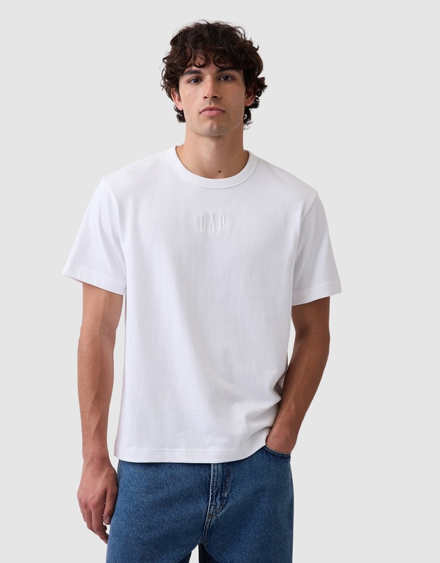 GAP - SS HVY Corp Logo Tee