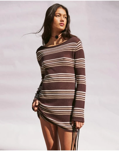 Arcaa - Nia Long Sleeve Mini Dress