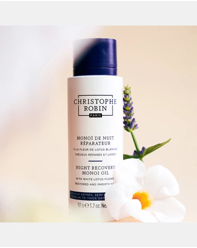 Christophe Robin - Night Recovery Monoi Oil With White Lotus Flower 92g