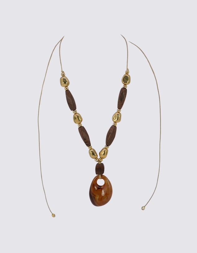 8 Other Reasons - Juness Beaded Cord Necklace