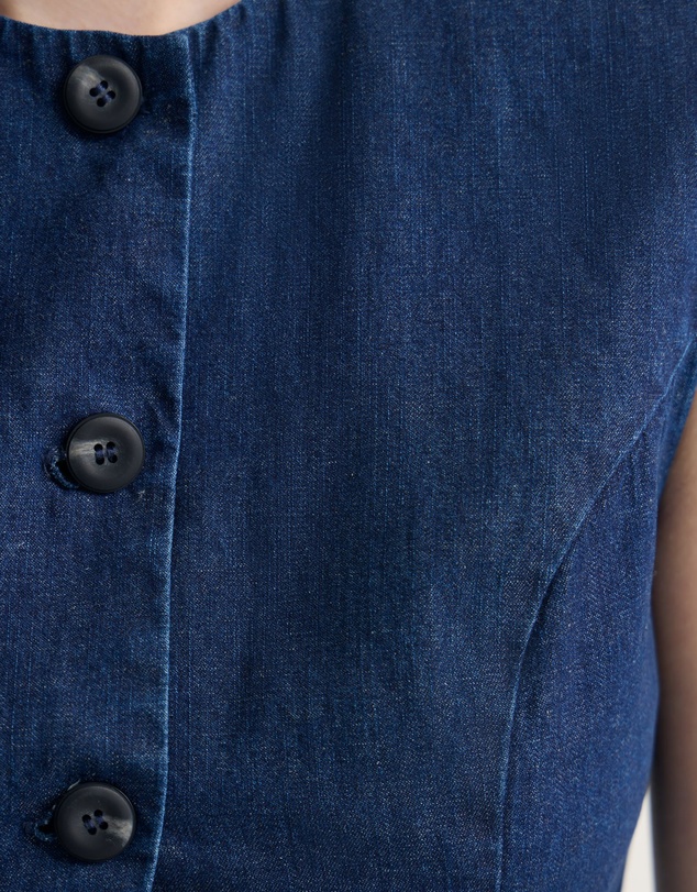 Oxford - Katie Denim Waistcoat