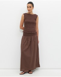 Calli - Dakota Shirred Skirt