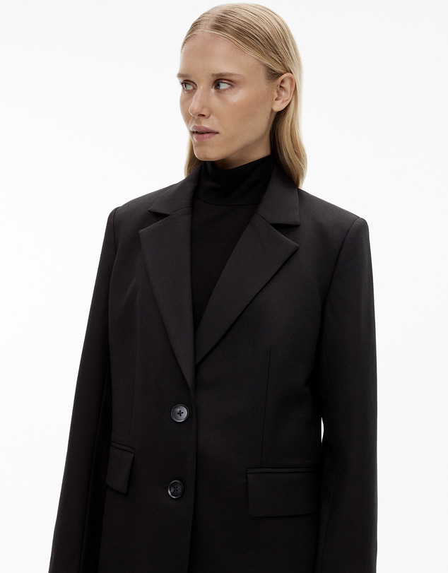 Witchery - Wool Blend Single-breasted Boxy Blazer