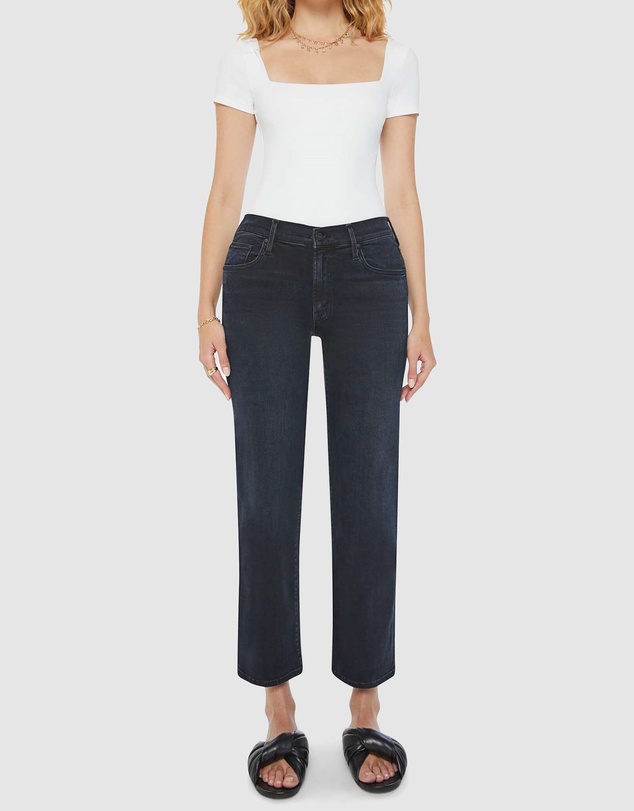 MOTHER - The Mid Rise Zip Rambler Ankle Jeans