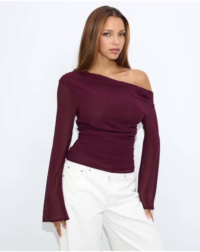Dazie - Quinn Off Shoulder Top