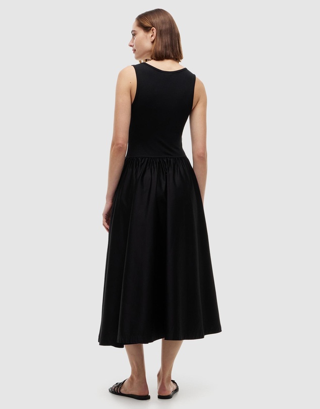 Tommy Hilfiger - 5 x 2 Rib Mixed Media Dress