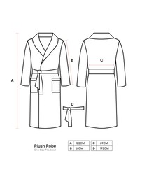 Linen House - Francesca Plush Robe
