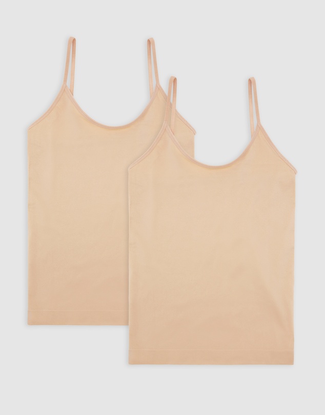 Ambra - 2 Pack Bare Essentials Recycled Nylon Camisole