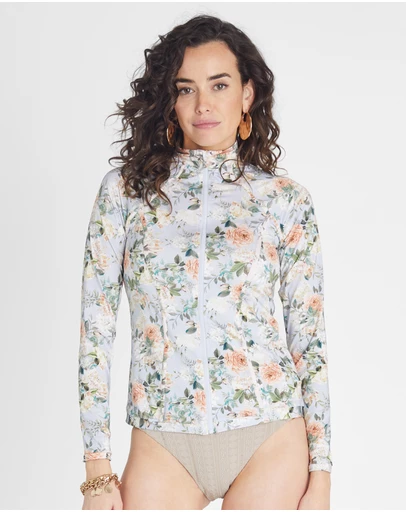 Aqua Blu Australia - Vervain Hayley Rash Guard