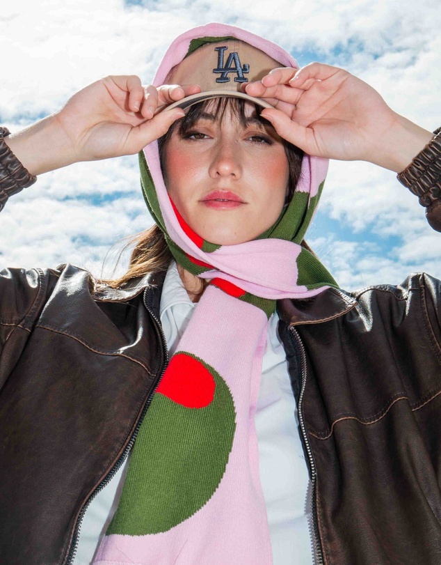 EAT MY SOCKS - Scarf Olive