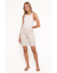 Petal & Pup - Jace Bermuda Shorts - Ivory