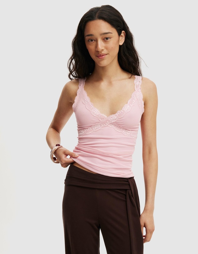 Cotton On - Lilly Mesh Cami
