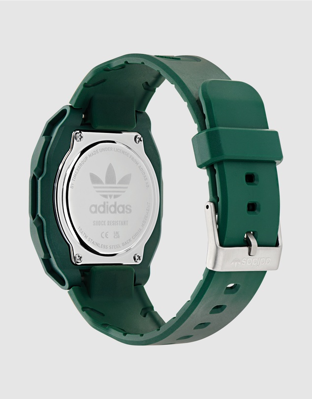 adidas Originals - City Tech Four 42mm Green Resin Watch