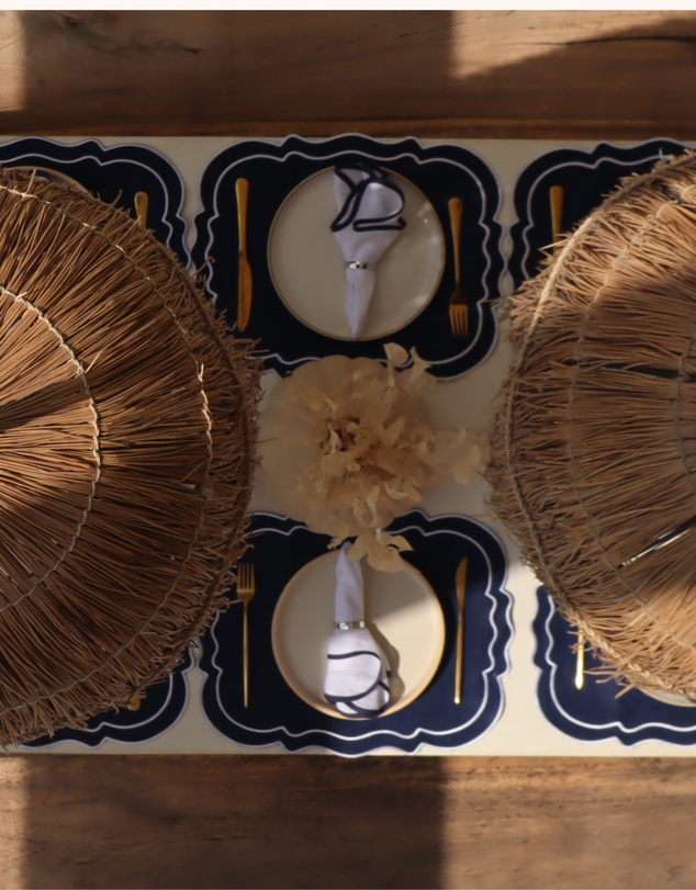 Tablescaped - All About Navy Tablescape Set