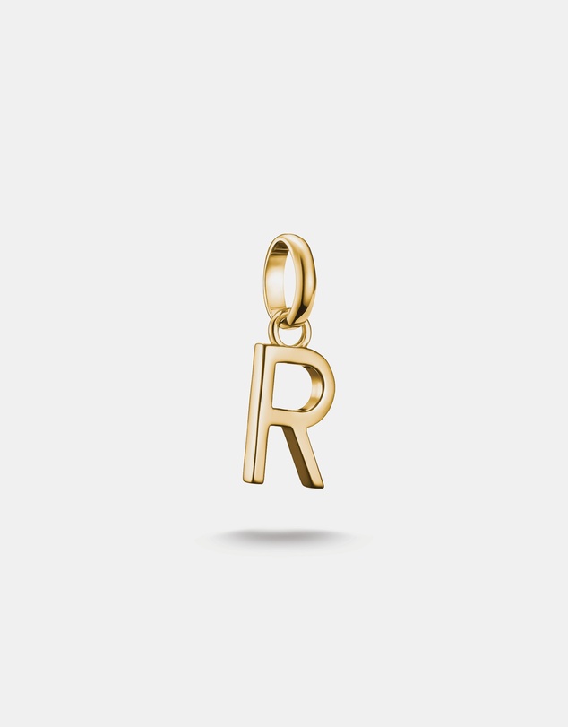 THOMAS SABO - THOMAS SABO Connect Charm letter R Gold