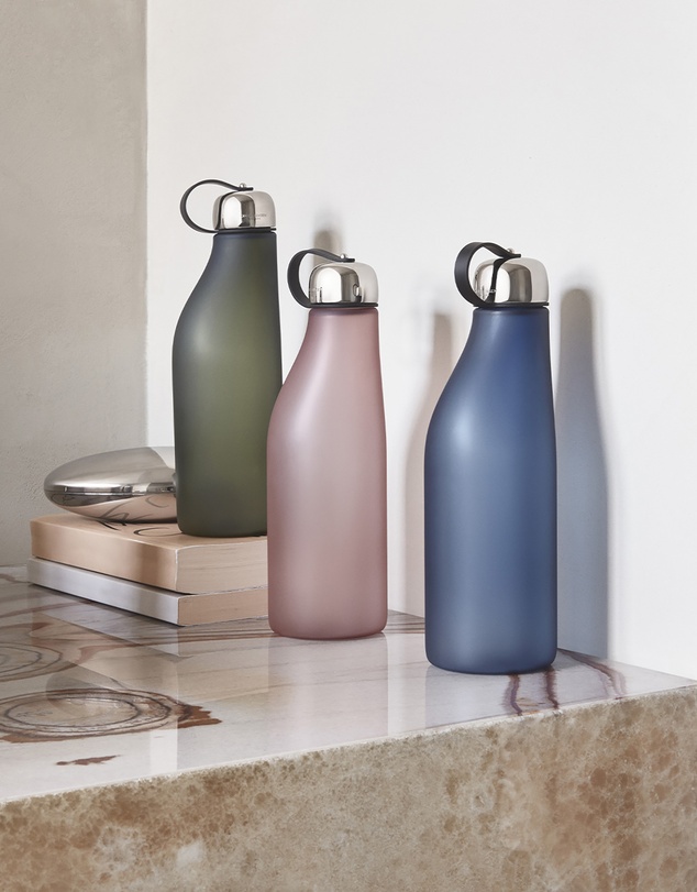 Georg Jensen - Sky Drinking Bottle, Rose
