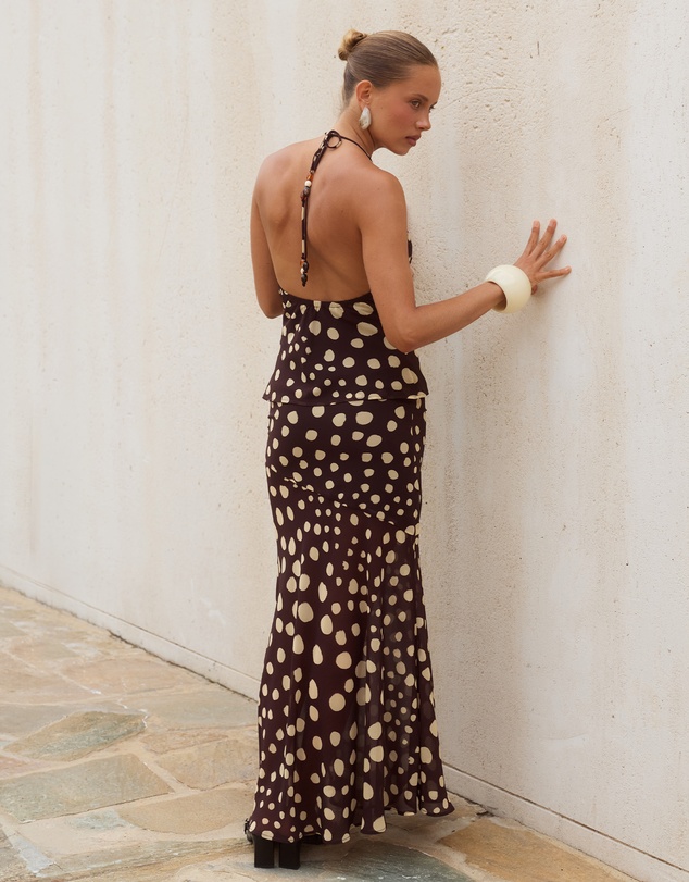 Runaway the Label - Doloris Low Waist Maxi Skirt