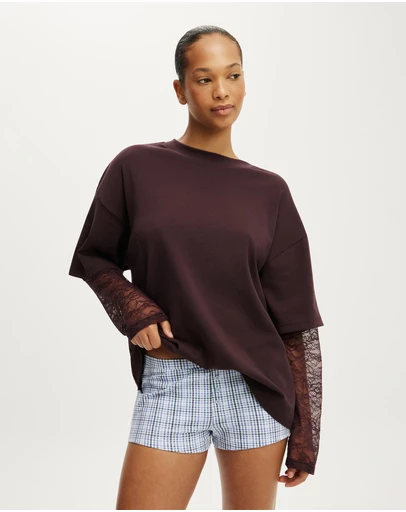 Cotton On Body - Oversized Layered Long Sleeve