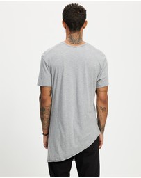 Surrounded By Ghosts - The Coltan Cotton Asymmetrical Tail T-Shirt