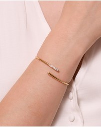 Astrid & Miyu - Orbit Crystal 18Ct Cuff