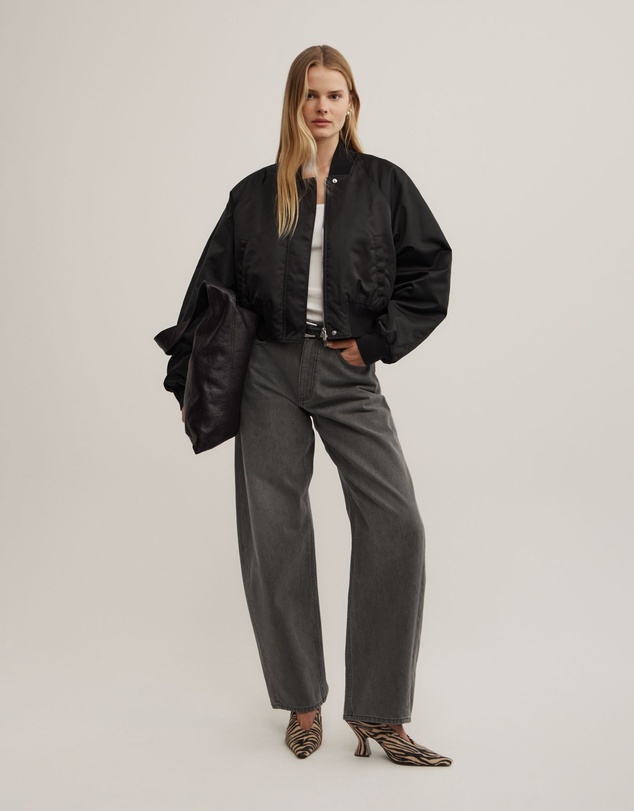 Witchery - Nylon Bomber Jacket