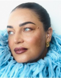 HOUSE OF SLANI - Textured Gold Keelie Earrings