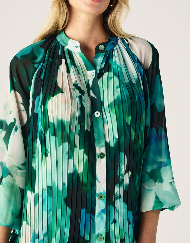MOS The Label - Verdant Print Blouse