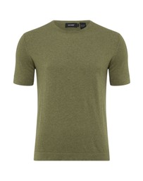 Oxford - Theodore Crew Neck Knitted T-Shirt