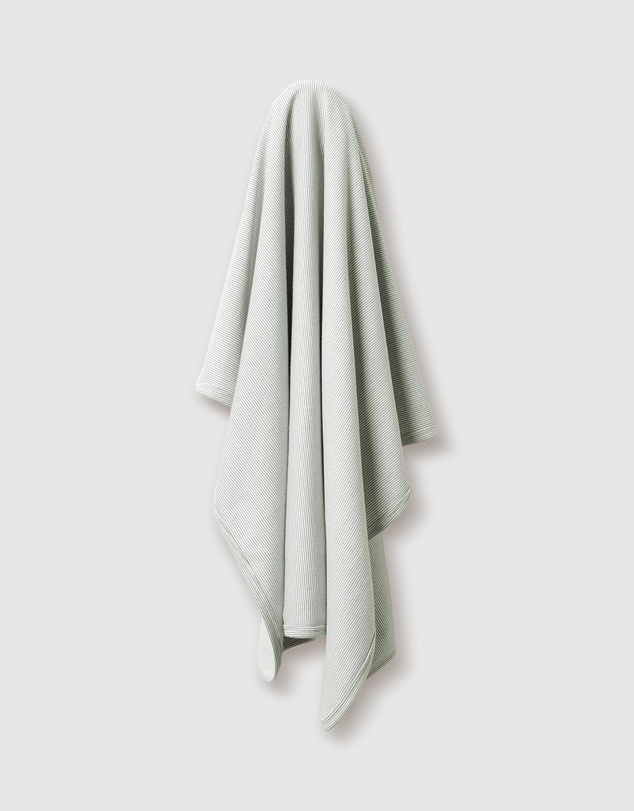 Wilson & Frenchy - Organic Stripe Rib Bunny Rug - Babies