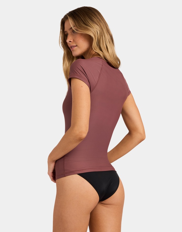 Billabong - Womens Pacific Foil Short Sleeve Rashguard