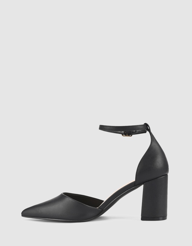 Verali - Eli Closed Toe Block Heels