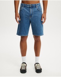 Cotton On - Loose Straight Denim Short