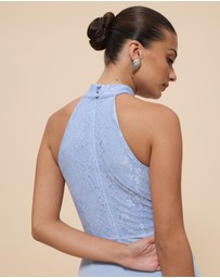 Revibe - Repaired CHANCERY Chappel Lace Midi Dress - AU 6
