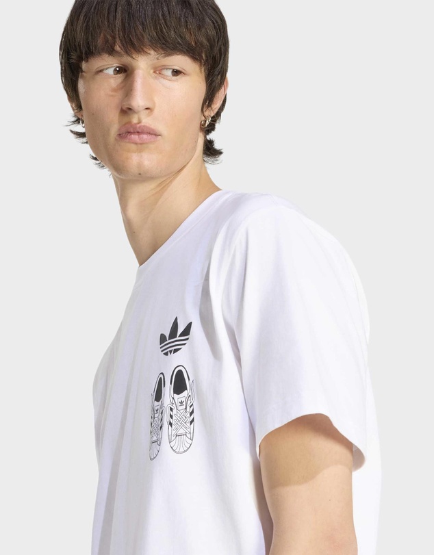 adidas Originals - Loose Graphic T-Shirt Shoes 4 Mens