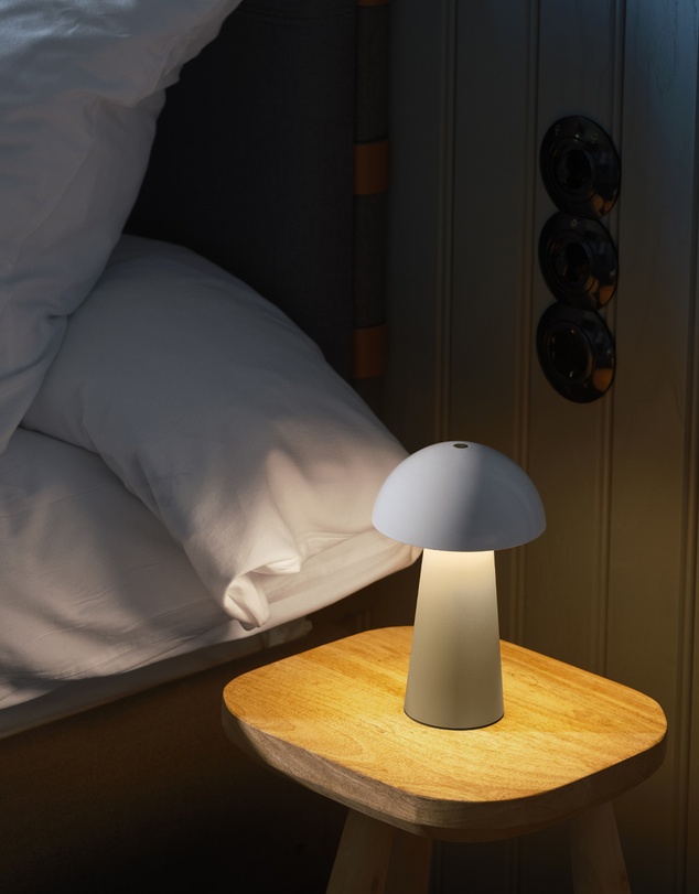 Kreafunk - Kreafunk Bello Lamp, Portable And Rechargeable - Ivory Sand