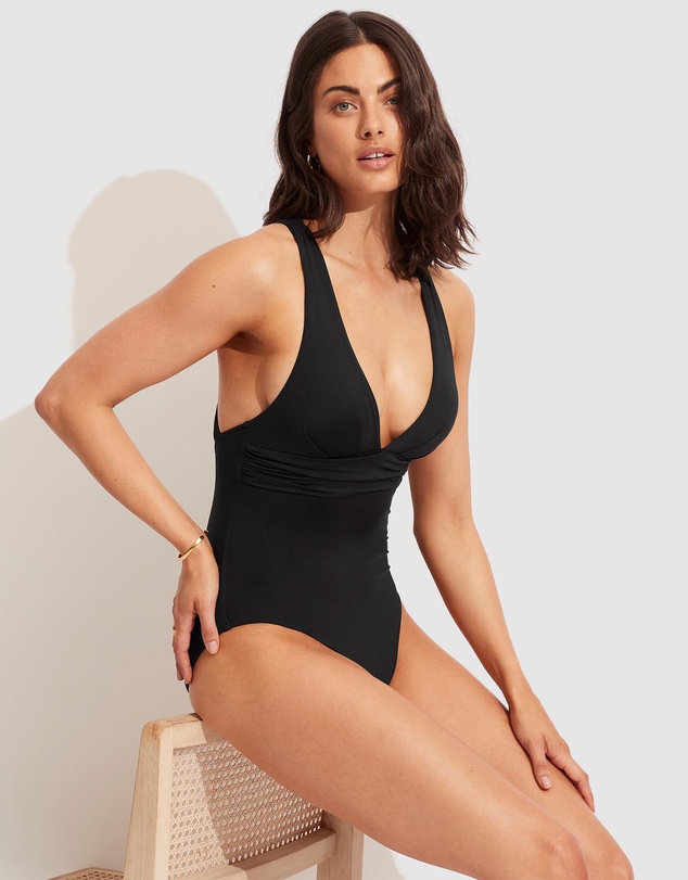 Seafolly - Cross Back One Piece