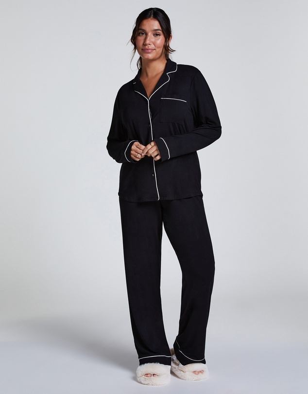 Hunkemoller - Essential Jersey LS Jacket
