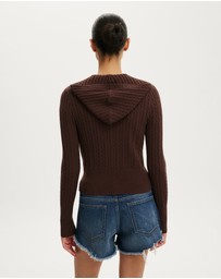 Cotton On - Everfine Hooded Knit