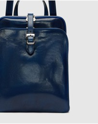 Florence - The Emma Blue 3-in-1 Convertible Backpack