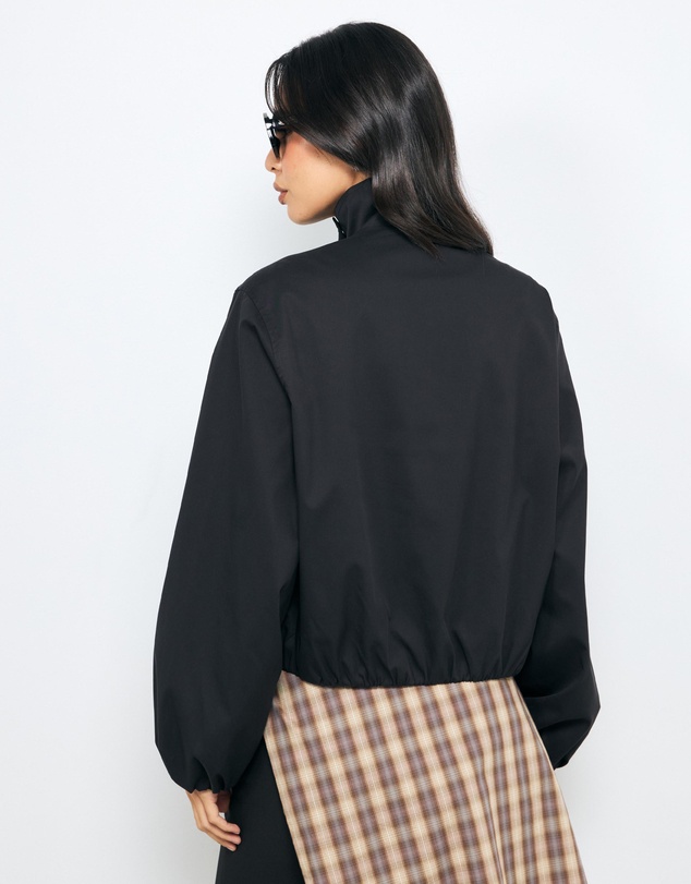AERE - Isla Lightweight Funnel Neck Bomber