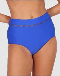 Baku Swimwear - Rococco Lace High Waist Bikini Bottom