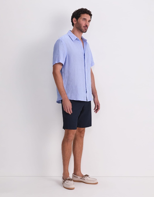 Sportscraft - Short Sleeve Delave Linen Shirt