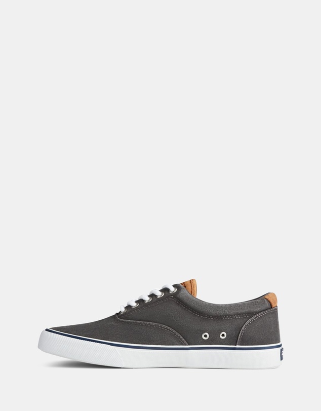 Sperry - Striper II Canvas Medium Black- Men's