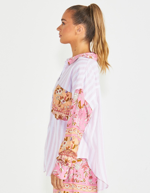 Sass - Chiara Spliced Shirt