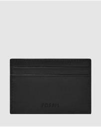 Fossil - Derrick Black Card Case