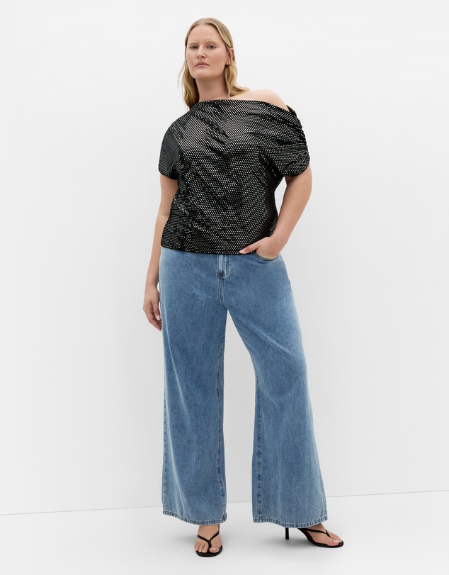 City Chic - Shimmy Off Shoulder Top